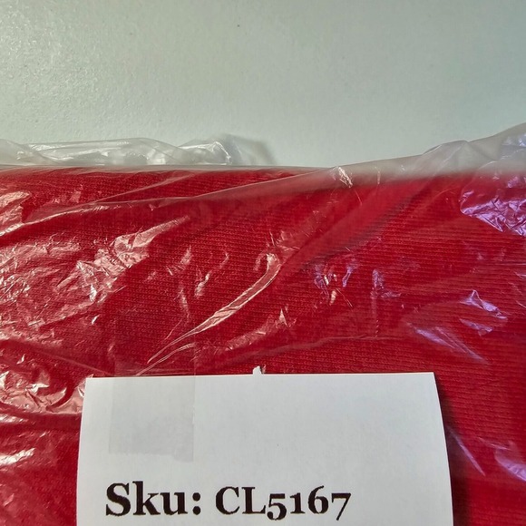 Champion Women Pullover Sweatshirt Size XL Red Vintage Casual Cozy USA Made READ - Picture 12 of 12